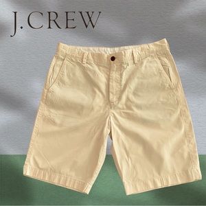 J.Crew Men’s Shorts. Size 34 light yellow